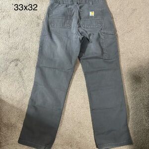 Carhartt Men's Charcoal Cargo Pants